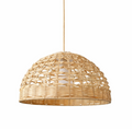 Bohemian Open Weave Rattan Ceiling Pendant Light – Ben