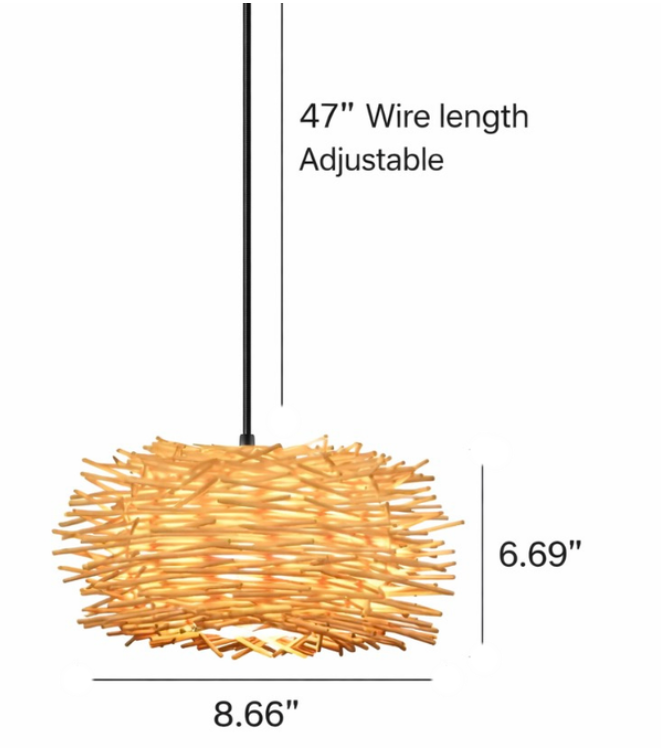 Sculptural Natural Branch Pendant Light – Sebastian