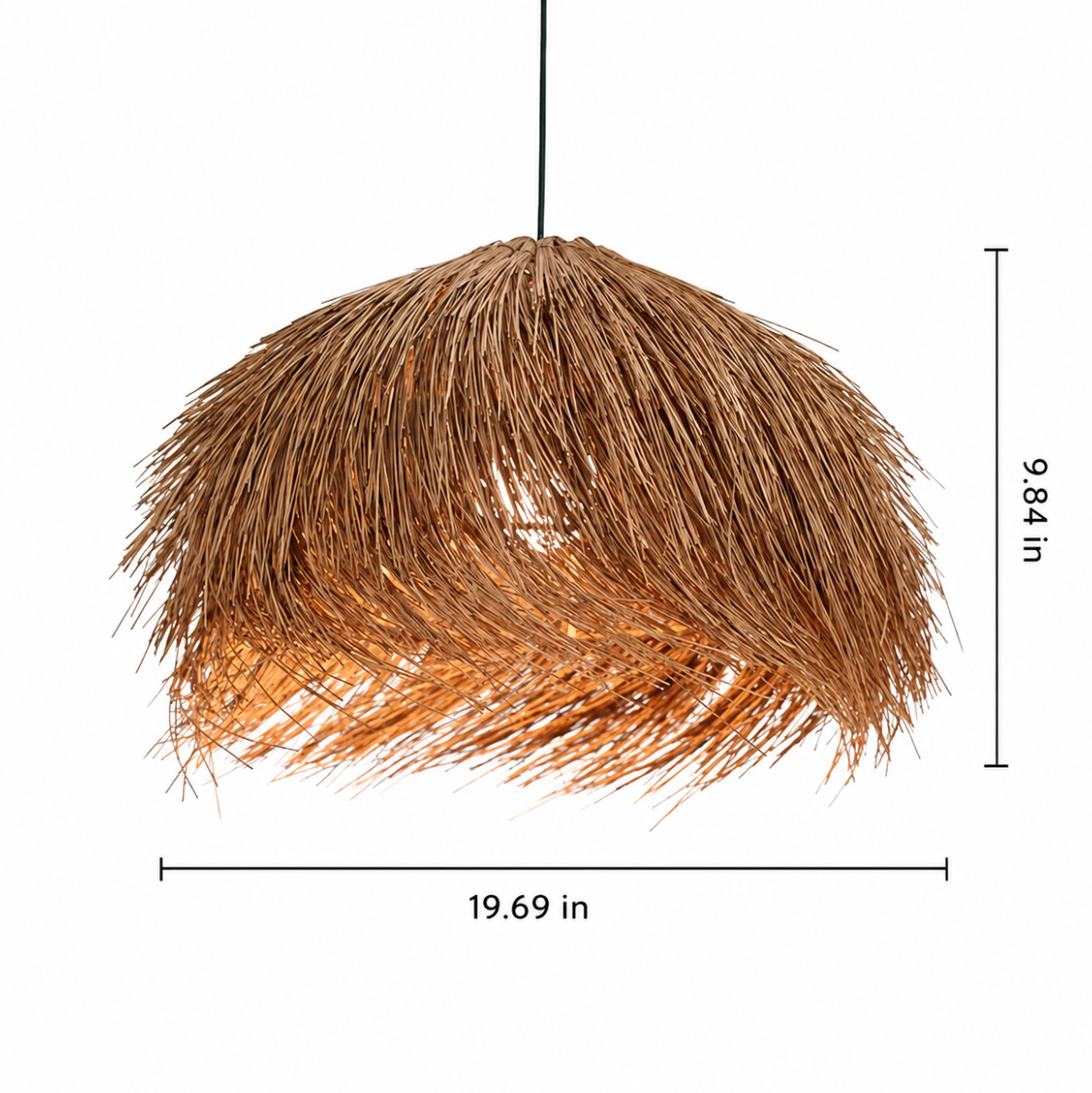 Heath Handmade Natural Rattan Pendant Light