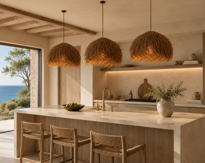 Heath Handmade Natural Rattan Pendant Light