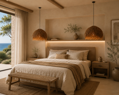 Heath Handmade Natural Rattan Pendant Light