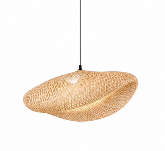 Oliver Handwoven Natural Rattan Pendant Light
