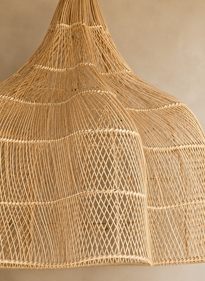 Elio Handwoven Natural Rattan Pendant Light