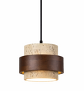 Contemporary Volcanic Stone Pendant Lamp – Milo