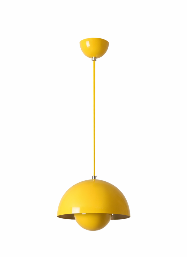 Modern Minimalist Dome Pendant Light with Glass Globe – Lucas