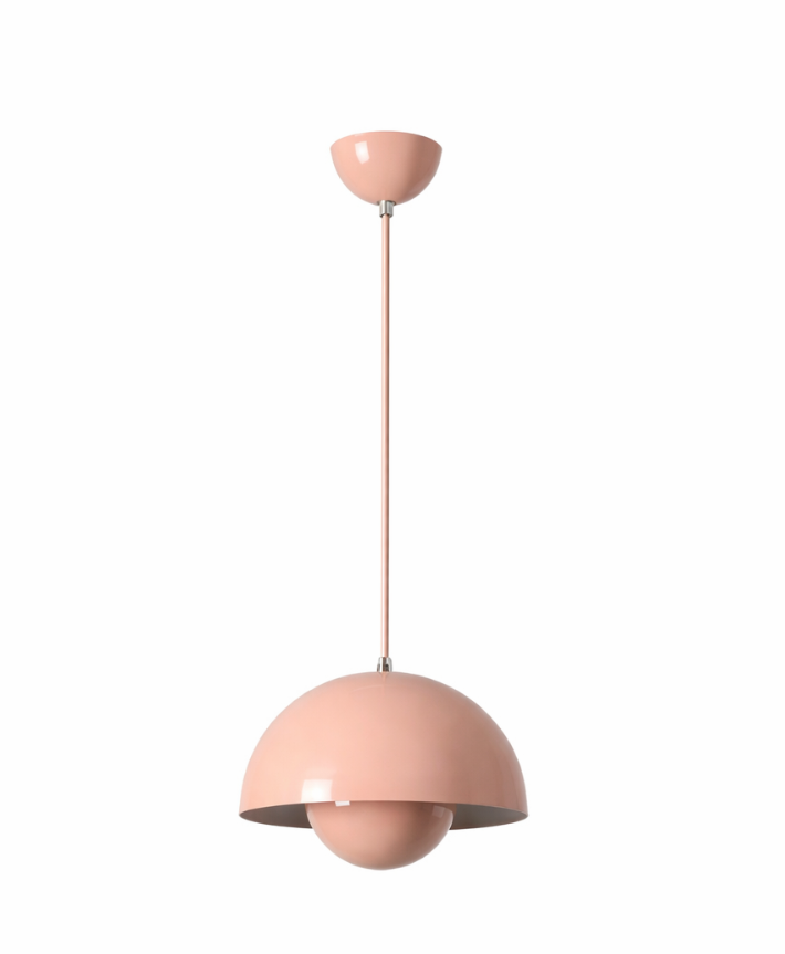 Modern Minimalist Dome Pendant Light with Glass Globe – Lucas