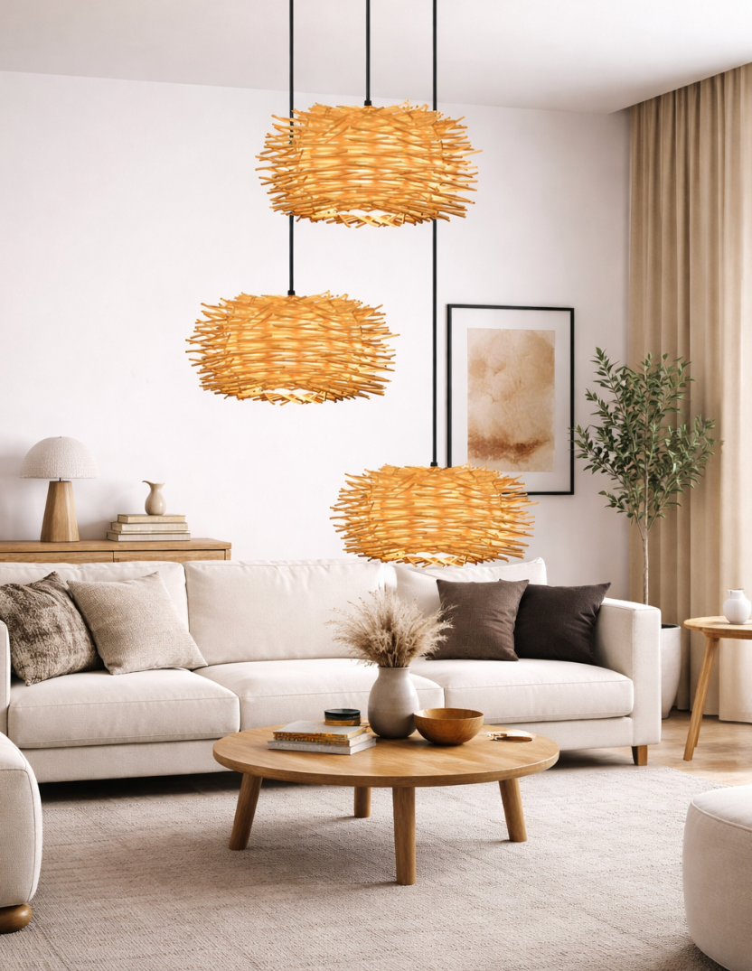 Sculptural Natural Branch Pendant Light – Sebastian